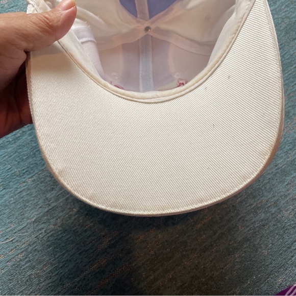 Puerto Rico Flag Hats Adjustable Back  Color White With Light Blue - Picture 8 of 10